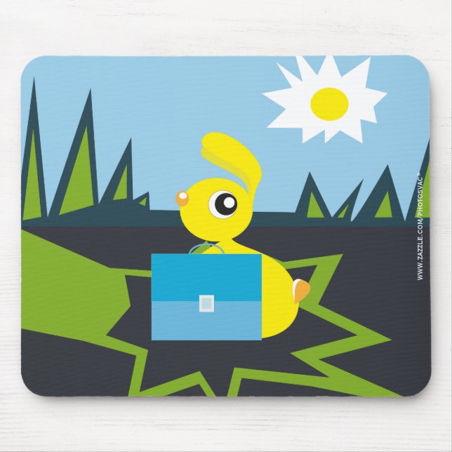 Mousepad Coelhinho Ensolarado (Frente)