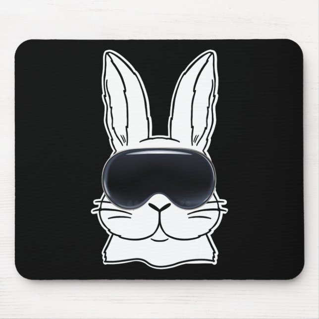 Mousepad Coelhinho Feliz Com O Vr Gles Metaver Páscoa Day P (Frente)