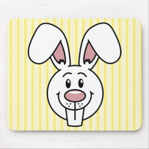 Mousepad Coelho (Amarelo)