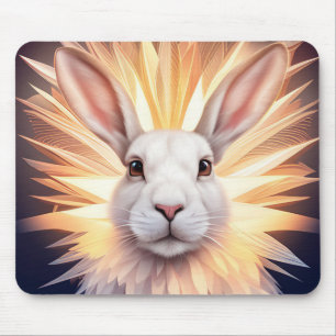 Mousepad Coelho Branco