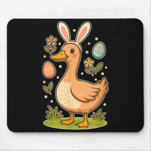 Mousepad Coelho Bunny Coelho Ovos Feliz Páscoa Engraçado Bo