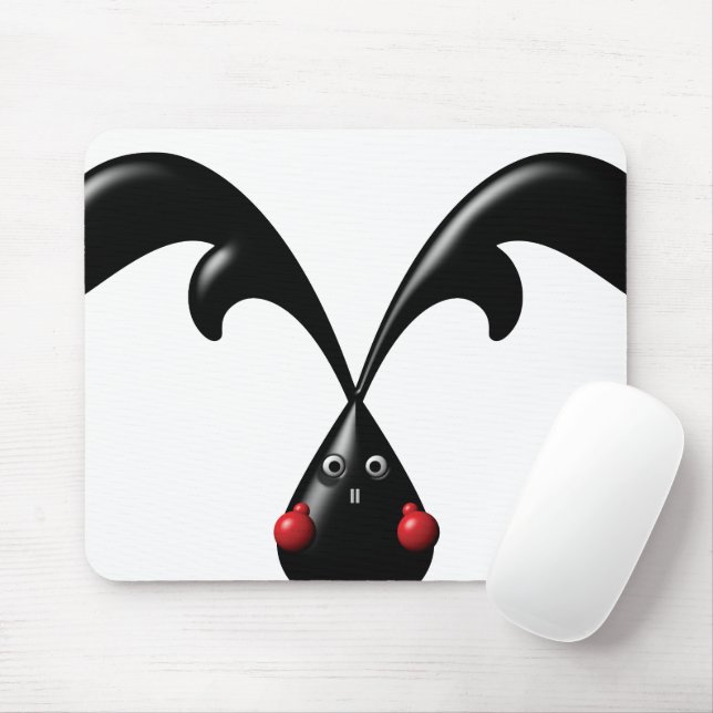 Mousepad Coelho Coelhinho Bastante Duro (Com mouse)