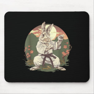 Mousepad Coelho de Caratê Jiu-Jitsu MMA Taekwondo Artes Mar