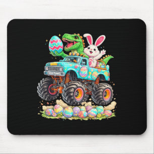 Mousepad Coelho Dinossauro Com Caminhão Páscoa Ovos Engraça