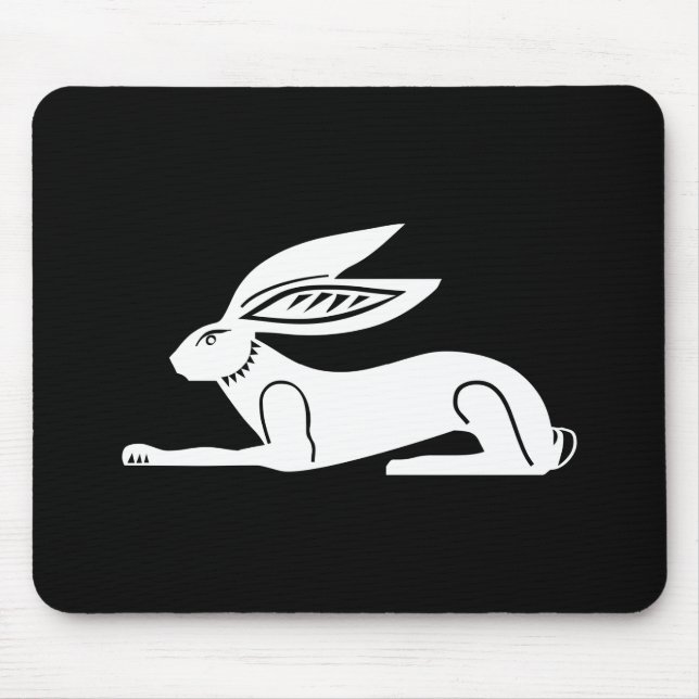 Mousepad Coelho egípcio (Frente)