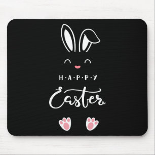 Mousepad Coelho Feliz Páscoa Primavera Ovo de Páscoa Homens