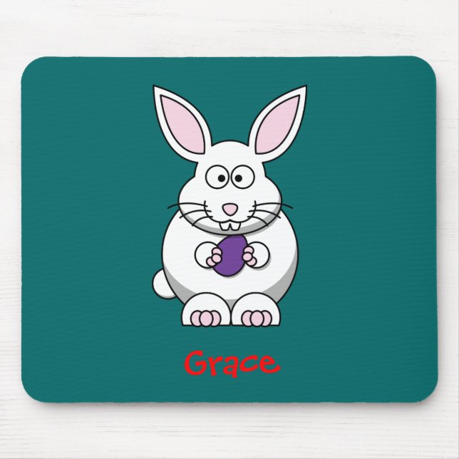 Mousepad Coelho macio (Frente)