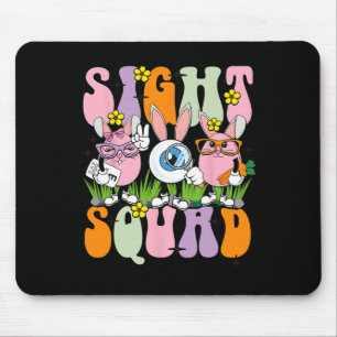 Mousepad Coelho Optometria Optometrista do Esquadrão de Vis