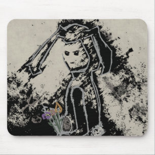 Mousepad coelho sinistro