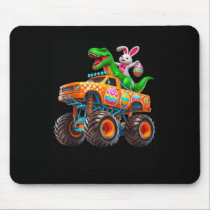 Mousepad Coelho T-rex Páscoa Caminhão Monstro Dino Engraçad