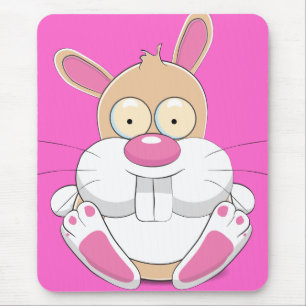 Mousepad Coelhos adoram coelhos, coelhos de estimação, Ra