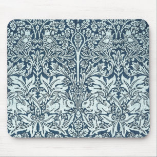 Mousepad Coelhos brancos - William Morris