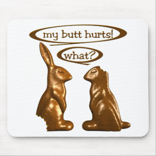 Mousepad Coelhos do chocolate