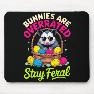 Mousepad Coelhos São Superestimados Fique Feral Amor Por An