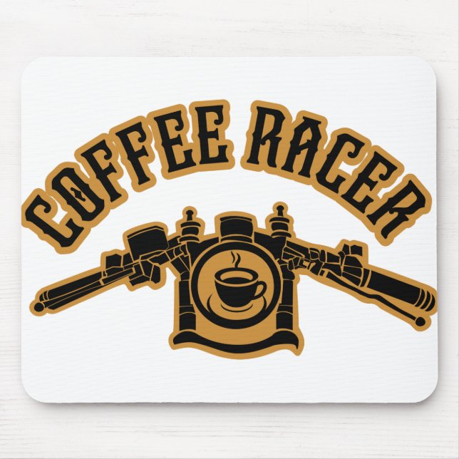 MOUSEPAD COFFEE RACER (Frente)