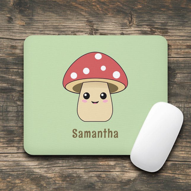 Mousepad Cogumelo (Cute Mushroom Mouse Pad)