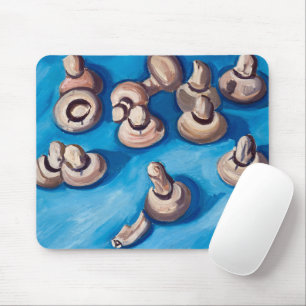 Mousepad Cogumelos em fundo azul, 1929 por Hartley