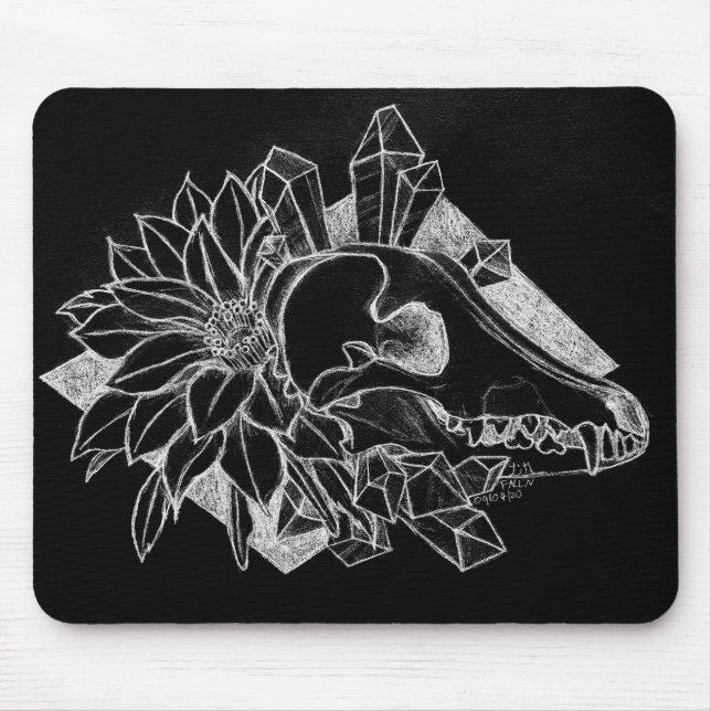 Mousepad Coiote de Cristal Invertido  (Frente)