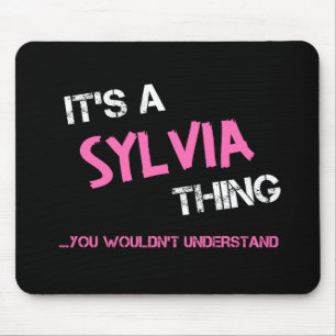 Mousepad Coisa da Sylvia que você não entenderia o nome