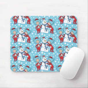 Mousepad Coisa Uma Coisa Dois Padrões De Neve