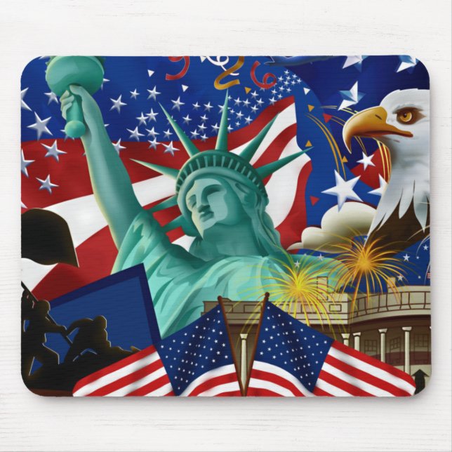 MOUSEPAD COLAGEM AMERICANA (Frente)