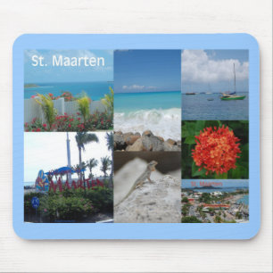 Mousepad Colagem da foto de Maarten do santo por Khoncepts