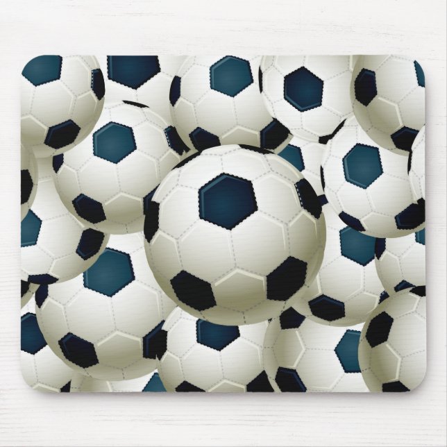 MOUSEPAD COLAGEM DAS BOLAS DE FUTEBOL (Frente)