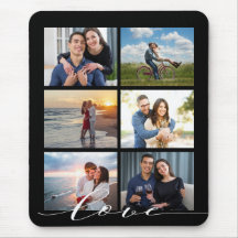 Colagem de Fotografias de Amor Moderno