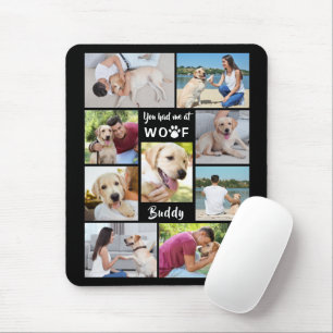 Mousepad Colagem de Fotografias de Cachorros que me tinhas