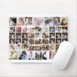 Mousepad Colagem de Fotografias do Design 50