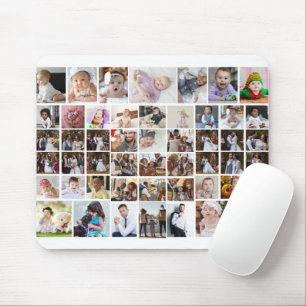 Mousepad Colagem de Fotografias do Design 50