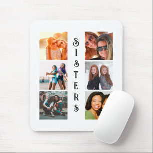 Mousepad Colagem de Fotografias Personalizada Moderna 6
