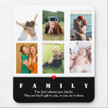 Mousepad Colagem de fotos da família Personalizada<br><div class="desc">Colagem de fotos da família Personalizada</div>