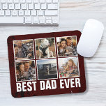 Mousepad Colagem de Fotos do Melhor Pai de Todos os Dias de<br><div class="desc">Envie-me uma mensagem se precisar de assistência ou se tiver algum pedido especial.</div>