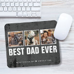 Mousepad Colagem de Fotos do Melhor Pai de Todos os Dias de<br><div class="desc">Envie-me uma mensagem se precisar de assistência ou se tiver algum pedido especial.</div>