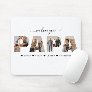 Mousepad Colagem de Fotos do PAPA: Minimalista