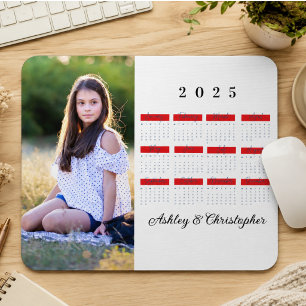 Mousepad Colagem de Fotos Personalizada da Família Moderna