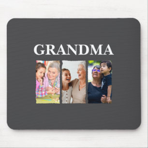 Mousepad Colagem de Fotos Vovó D Família _1