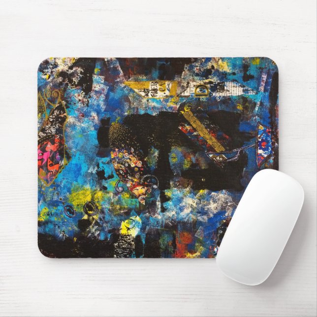 Mousepad Colagem de Pad do Mouse (Com mouse)
