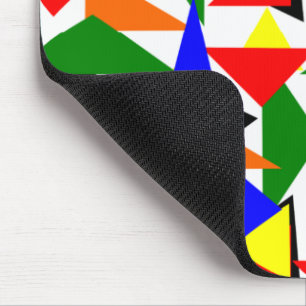 Mousepad Colagem de Triângulo