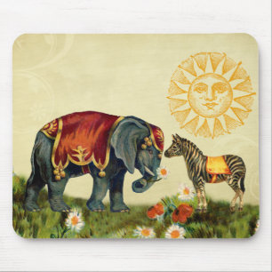 Mousepad Colagem dos namorados do amor do vintage