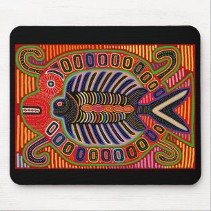 Mousepad Colagem Mola Índio Kuna