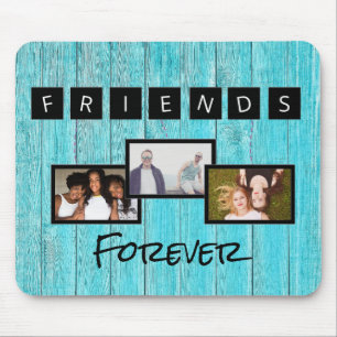 Mousepad Colagem personalizada de fotos de modelo do dia de