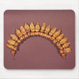 Mousepad Colar com máscaras dos maenads e do Silenus