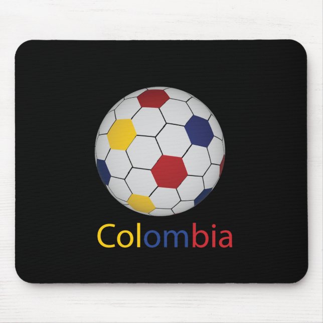 Mousepad Colchão de Rato de Futebol da Colômbia (Frente)