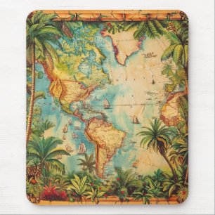 Mousepad-Coleção Atlas Vintage Mousepad
