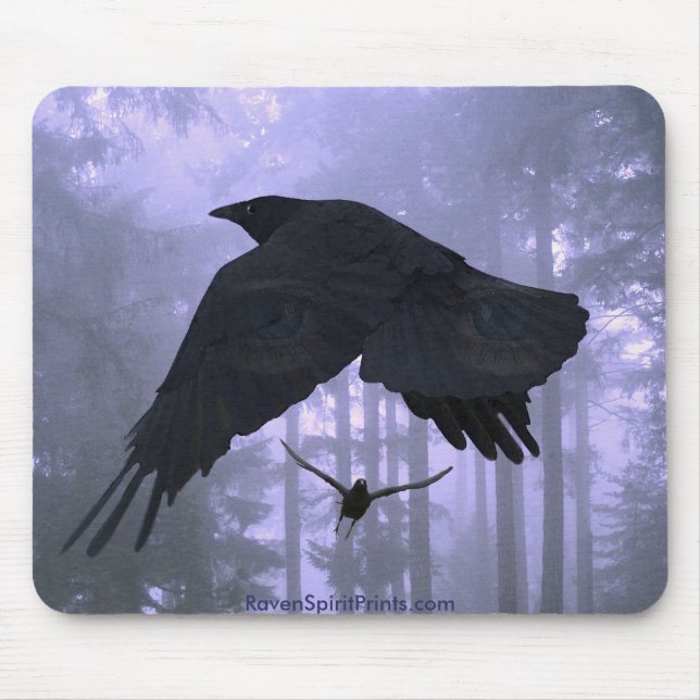 Mousepad Coleção BLACK RAVEN (Frente)