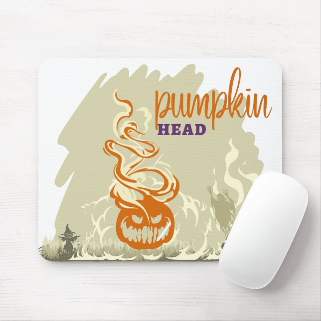 Mousepad Coleção de Carimbo de Halloween "Pumpkinhead" (Com mouse)