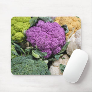 Mousepad Coleção de couve-flor fresca