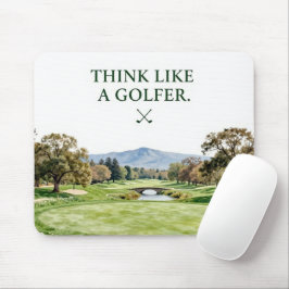 Mousepad Coleção de Decoração de Casa de Golfe Premium |